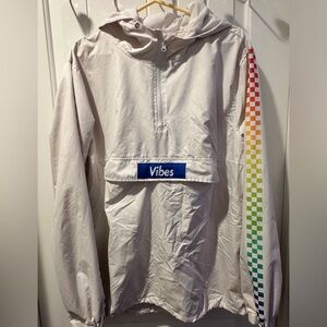 “Vibes” Windbreaker